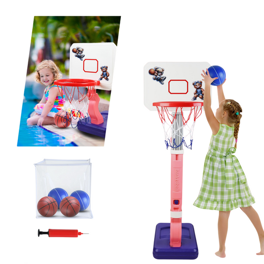 Toddler Basketball Hoop Blue or Pink